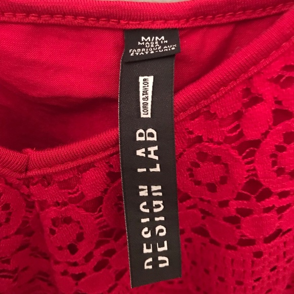 Design Lab Red Top - Picture 2 of 6